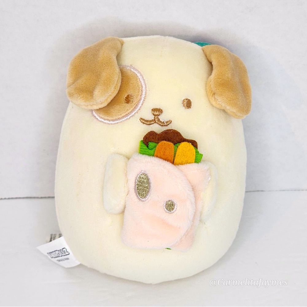 ANIROLLZ Dog With Burrito Puppiroll Plush NWT